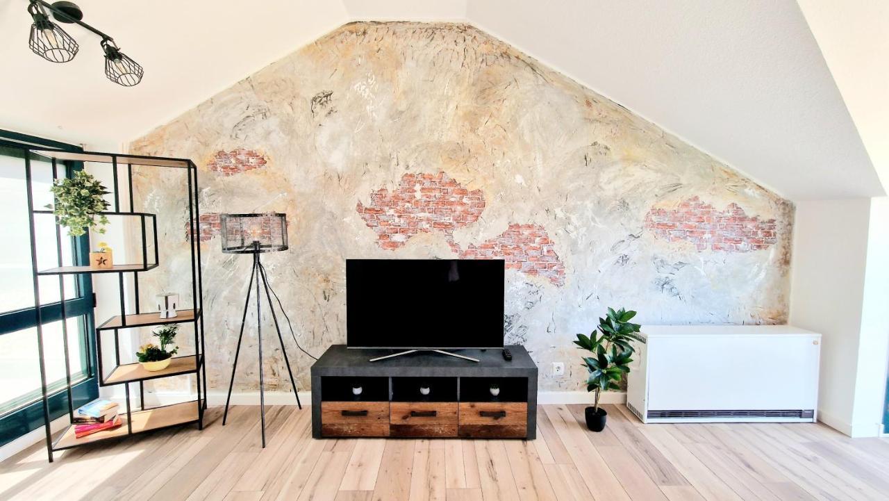 Industrie Stil Apartment Unweit Vom See Losheim Eksteriør bilde
