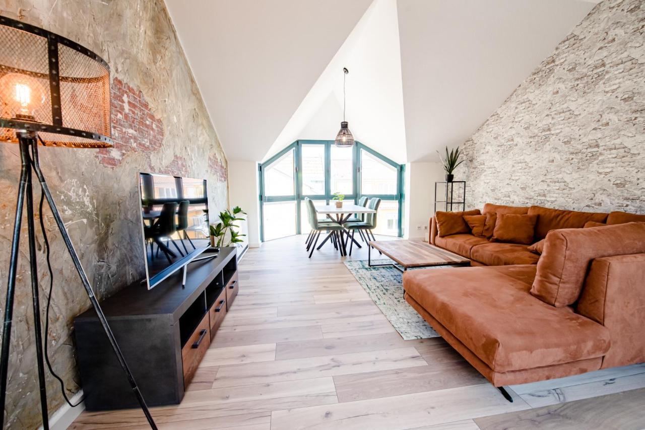 Industrie Stil Apartment Unweit Vom See Losheim Eksteriør bilde