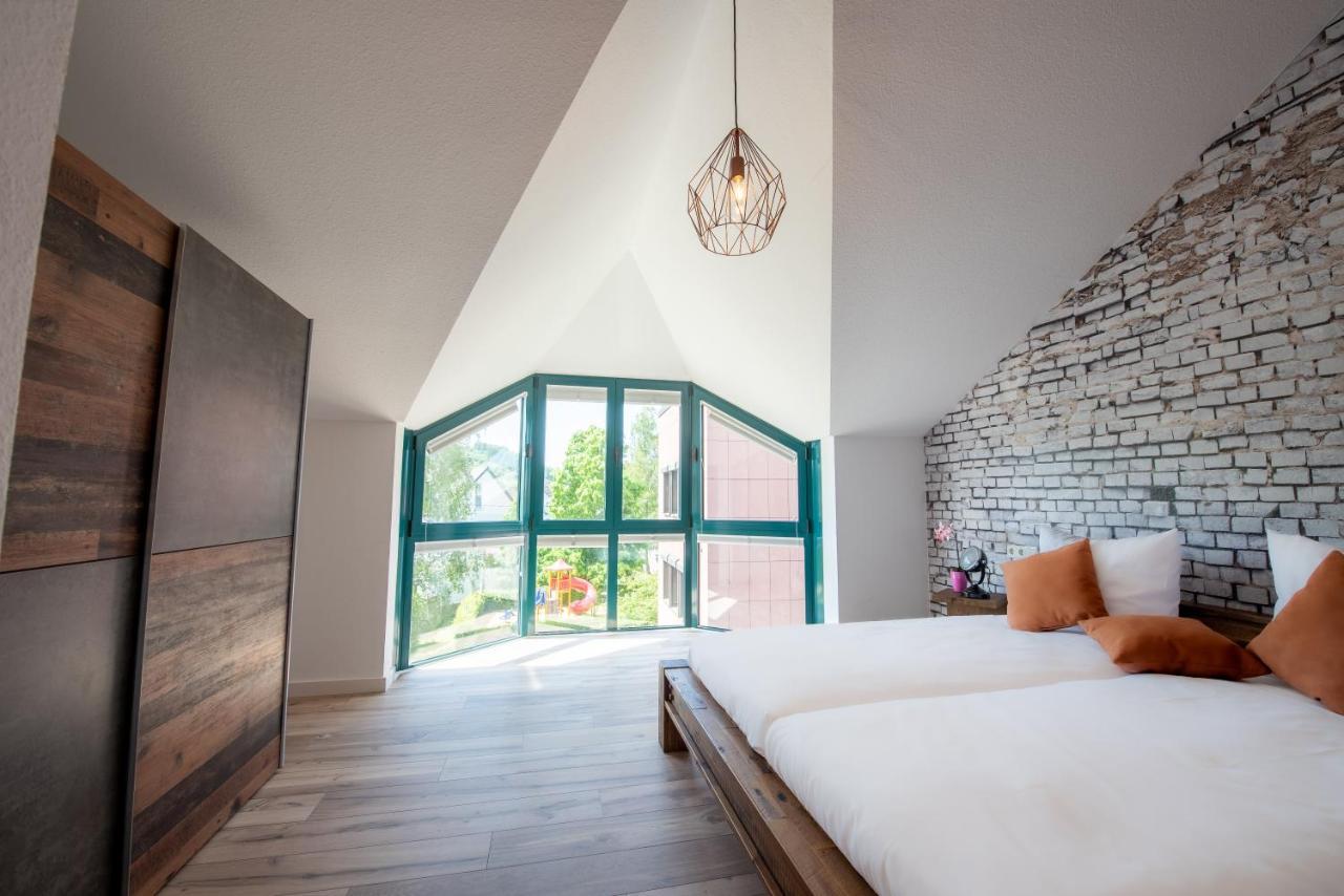 Industrie Stil Apartment Unweit Vom See Losheim Eksteriør bilde