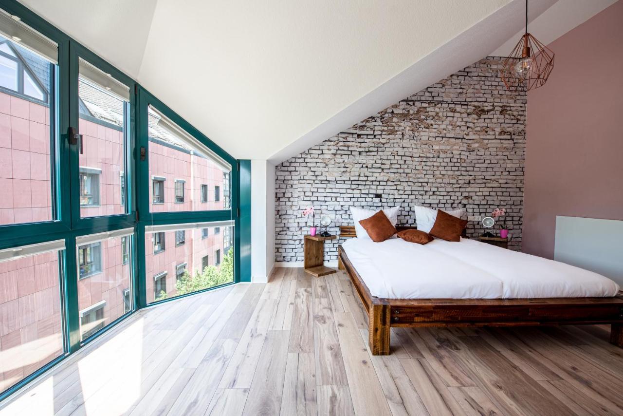 Industrie Stil Apartment Unweit Vom See Losheim Eksteriør bilde